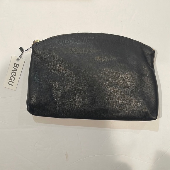 BAGGU Large Black Clutch - Picture 3 of 4